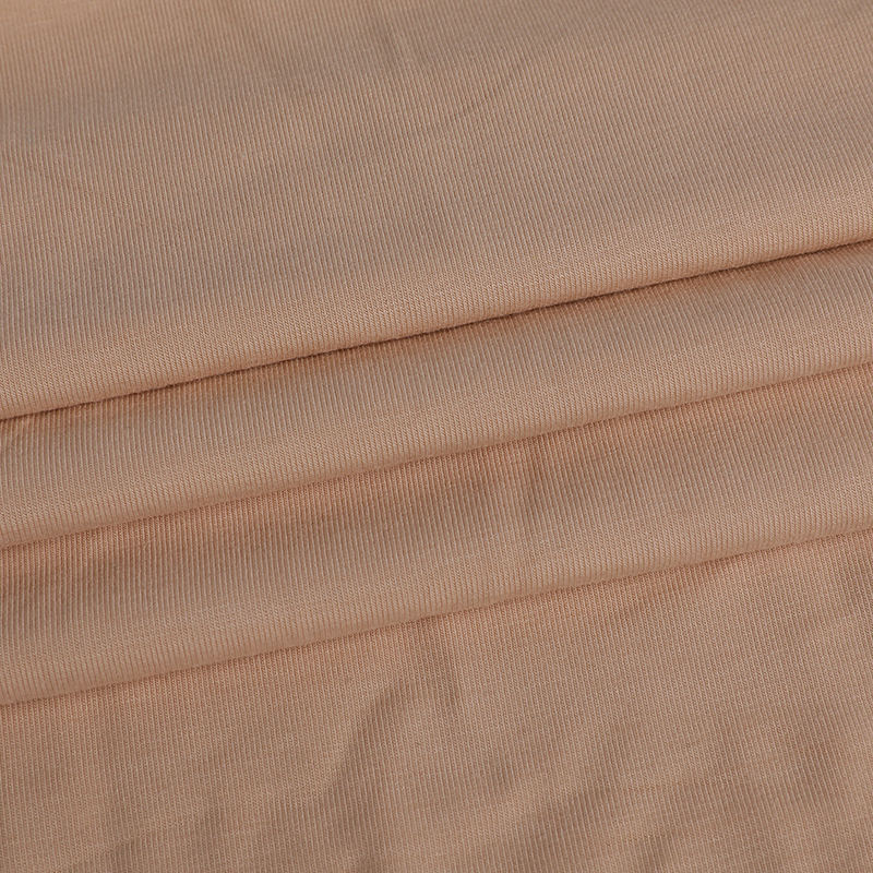32s Lenzing Rayon/Selyem 90/10 + 30D Spandex Single Jersey