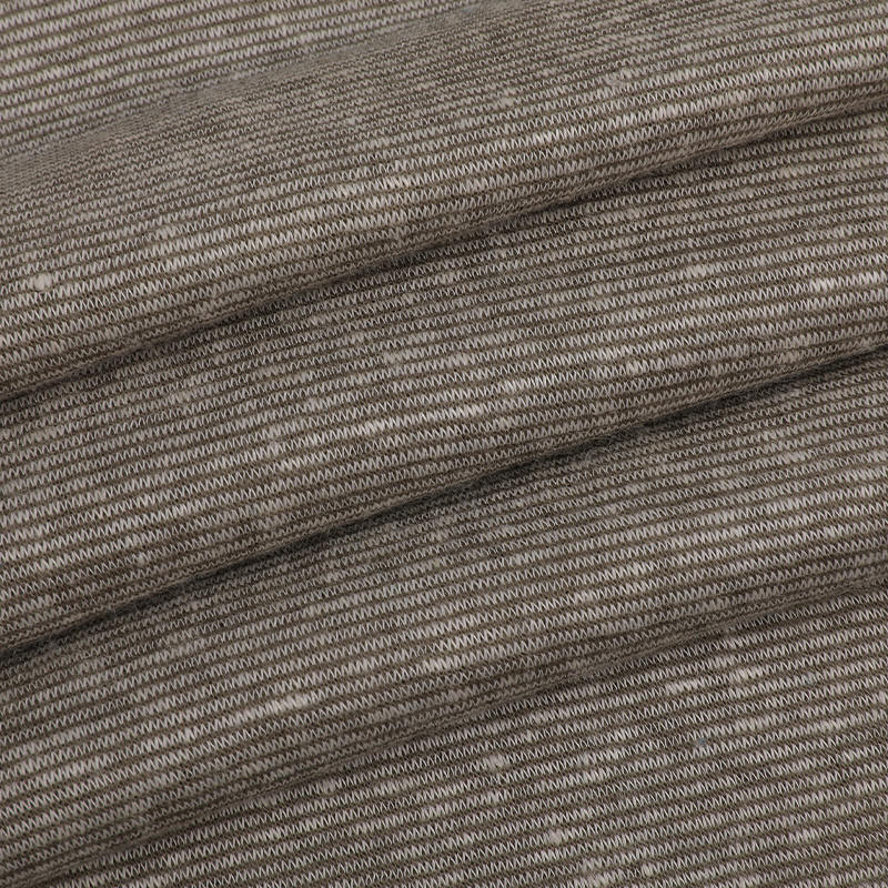 28 Ne Linen + 32s akril csíkos Single Jersey