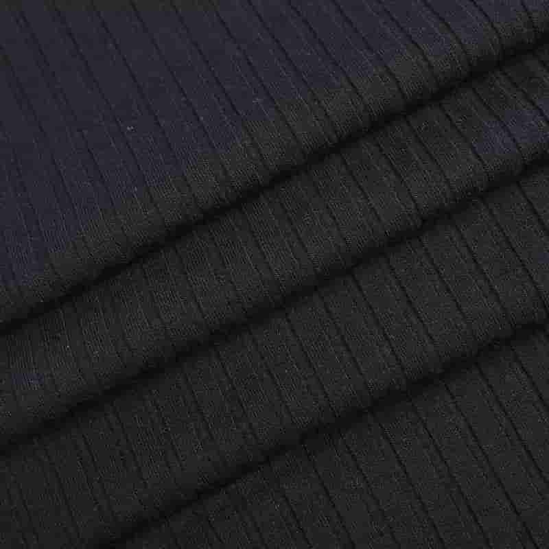40-es évek Lenzing Tencel + 30D teljes bevonatú csíkos spandex bordás kötött 40-es évek Lenzing Tencel + 30D teljes bevonatú csíkos spandex bordás kötött